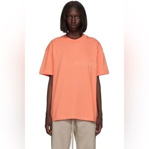 Essentials Fear of God short sleeve t-shirt Pink Cotton XXL